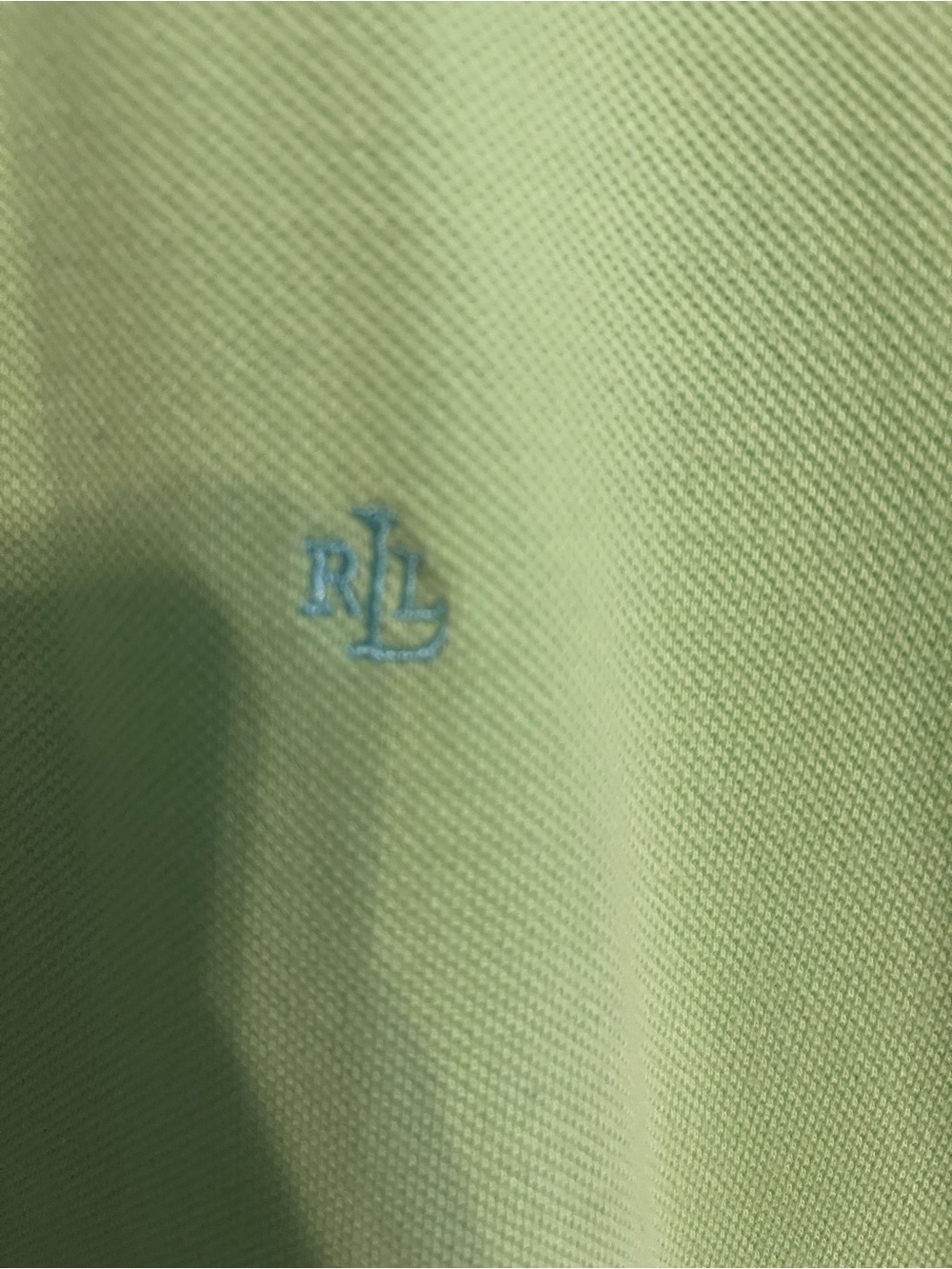 Lauren Ralph Lauren women’s Light Green Polo Shirt - Picture 3 of 3
